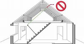 Loft conversion stairs - avoid this pitfall