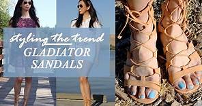 How To Style the Gladiator Sandal Trend | LookMazing