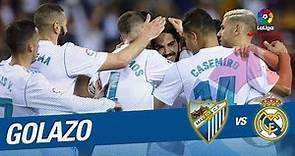 Golazo de Isco (1-0) Málaga CF vs Real Madrid
