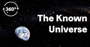 The Known Universe in 360° #datavisualization