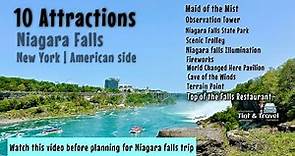 10 best things to do in Niagara Falls | American side | Planning a trip? Watch this video