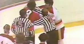 Dave Schultz vs Bryan Hextall Apr 14, 1974