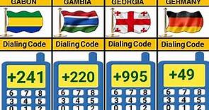 All countries Dialing codes | list of country codes part 03