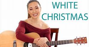 White Christmas - Easy Guitar Tutorial for Beginners with Play Along