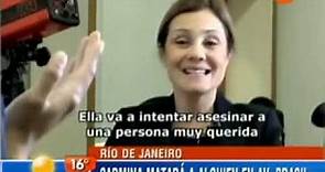 Adriana Esteves entrevista ao Bienvenidos do chile