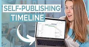 How to Self-Publish Your Book with a Book Publishing Timeline