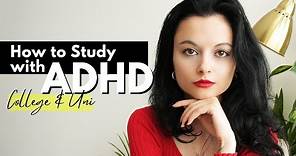 How to Study with ADHD | ADHD Student Tips that Actually Work