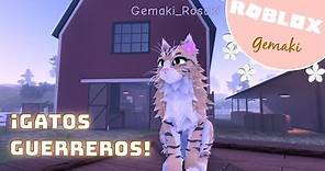 GATOS GUERREROS!🐱 GUÍA BÁSICA DEL JUEGO🔎🐾 #roblox #warriorcats 🌸01 #Gemaki