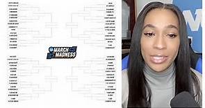 2024 March Madness women's bracket predictions, 1 month into the season