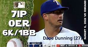 Dane Dunning | Aug 6, 2022 | MLB highlights
