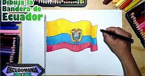 Cómo dibujar y pintar la bandera nacional de Ecuador