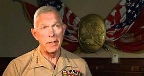 Former Marine commandant takes a look back on 40 years of service