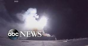 The strike on Syria's Shayrat air base