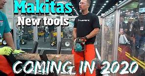 15 New Power tools coming out from Makita in 2020 that haven't been seen yet. 4k video