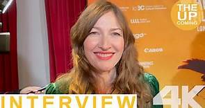 Kelly Macdonald interview on Typist Artist Pirate King at Raindance Film Festival premiere 2023