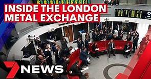 Inside London's metal exchange where old-school business meets the modern world | 7NEWS