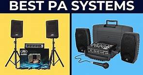 Top 8 : Best PA Systems 2020 | Rating and Reviews