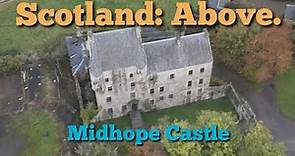 4k: Midhope Castle (Lallybroch: Outlander show), Scotland.