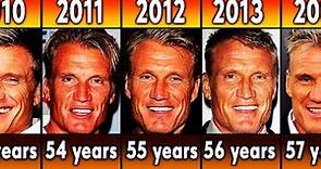 Dolph Lundgren from 1985 to 2023