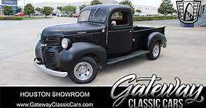 1946 Dodge Pickup Stock#2376 HOU For Sale Gateway Classic Cars Houston Showroom