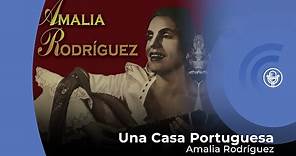 Amália Rodrígues - Uma Casa Portuguesa (con letra - lyrics video)