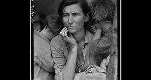 Story of "Migrant Mother" Photograph by Dorothea Lange - American Artifacts