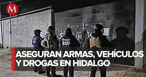 Desarticulan células criminales en Tula, Hidalgo; aseguran armas y drogas