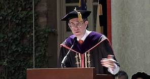 President Christopher L. Eisgruber: 2018 Commencement Address - ‘The Value of a College Degree’