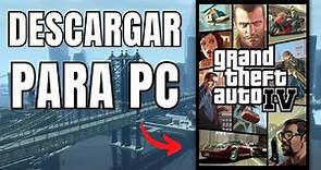Cómo Descargar GTA 4 en PC Full en Español 2024 (Rápido y Fácil)