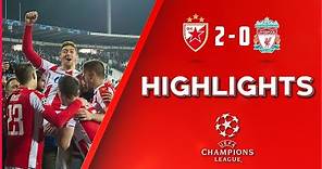 Crvena zvezda - Liverpul 2:0 | Liga šampiona, 4. kolo grupe C (06.11.2018.), highlights