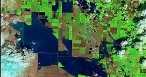 Revival of Tulare Lake captured in NASA satellite photos