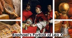 Portrait of Leo X (1518) by Raphael