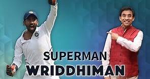 Wriddhiman Saha gives a sense of assurance to Ashwin-Jadeja - Harsha Bhogle