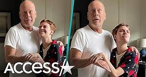 Bruce Willis Gets Silly w/ Daughter Tallulah In Cute Family Photos
