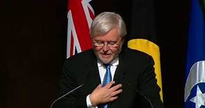 Kevin Rudd's speech at the 15th Anniversary of the National Apology at Parliament House in Canberra