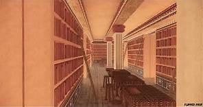 Proviamo a immaginare l'aspetto della Biblioteca di Assurbanipal di Ninive ricostruzione 3d Assiri
