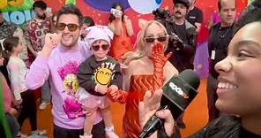 Gabo Ramos y Octavia Porto desde los Kids Choice Awards