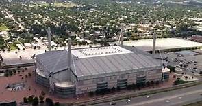 San Antonio's Alamodome, Henry B Gonzalez Convention Center And Tower of The Americas