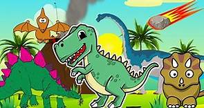 Dinosaurios para niños 🦖| Historia de los dinosaurios