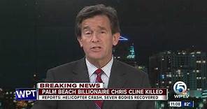 Billionaire Chris Cline, six others die in helicopter crash
