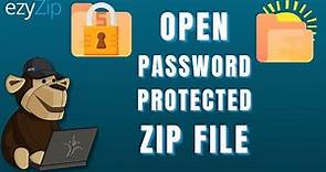 How to Open a Password Protected ZIP File Online (Simple Guide!)