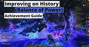 How to Complete Balance of Power (Improving on History) in Dragonflight