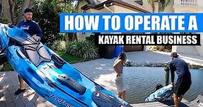 How to operate a Kayak Rental Business | St. Pete, FL Kayak Drop-Off