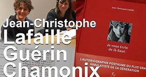 Jean Christophe Lafaille Je vous écris de là haut Editions Paulsen Guérin Chamonix littérature