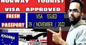 Norway tourist visa for Indian | Without Travel History Got Schengen Tourist Visa | Norway Visa