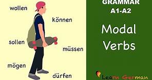 Learn German | German Grammar | Modalverben | Modal verbs | A1