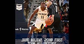 Jrue Holiday 2018 First Team All Defense Highlights