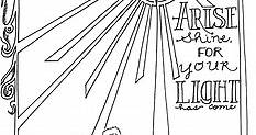 Printable Christmas Nativity Coloring Pages - Ministry-To-Children