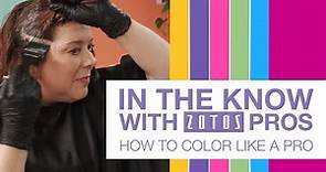 How to Color Your Hair at Home Like a Pro with Zotos Professional®