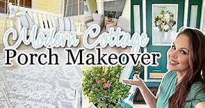 Transform Your Porch: Modern Cottage Style Inspiration | summer front porch decorating ideas